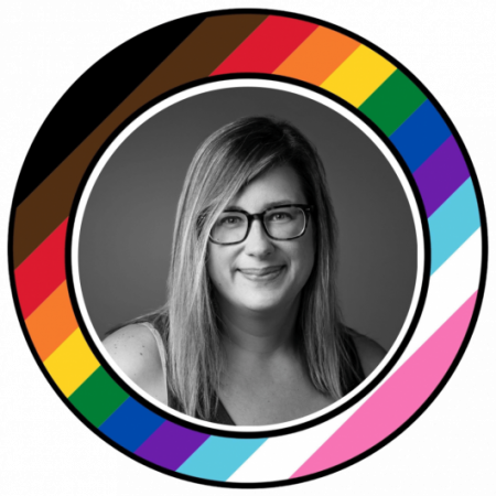 Profile picture of Laurie Christofano, queer xennial realtor mama in Chicago