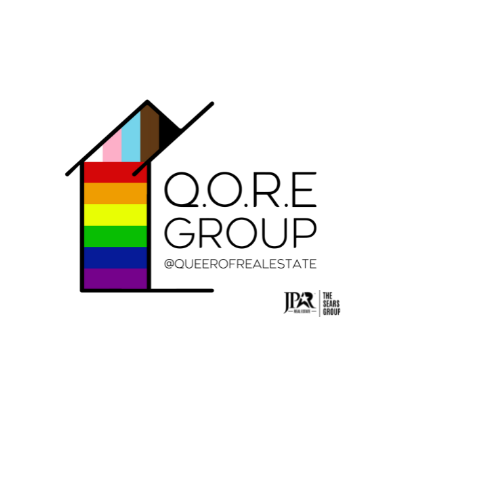 Queer of Real Estate Group (Q.O.R.E Group) Logo